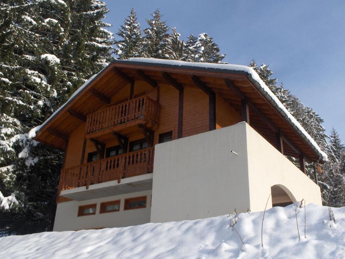 Magnificent Chalet On The Mountain Slopes Les Gets Esterno foto