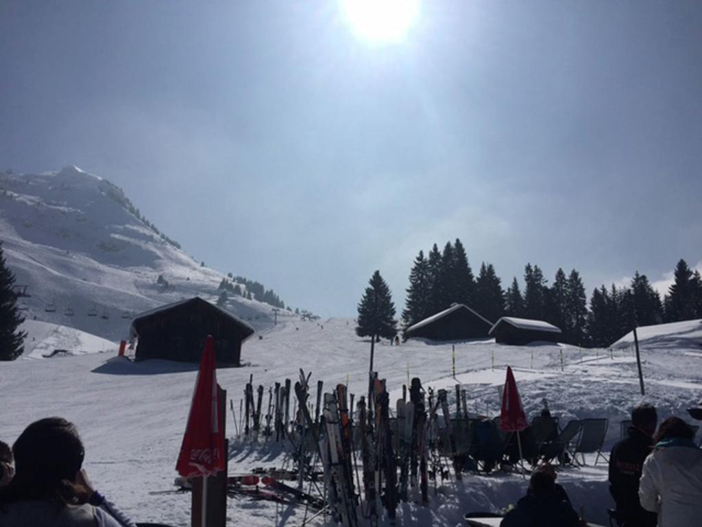 Magnificent Chalet On The Mountain Slopes Les Gets Esterno foto
