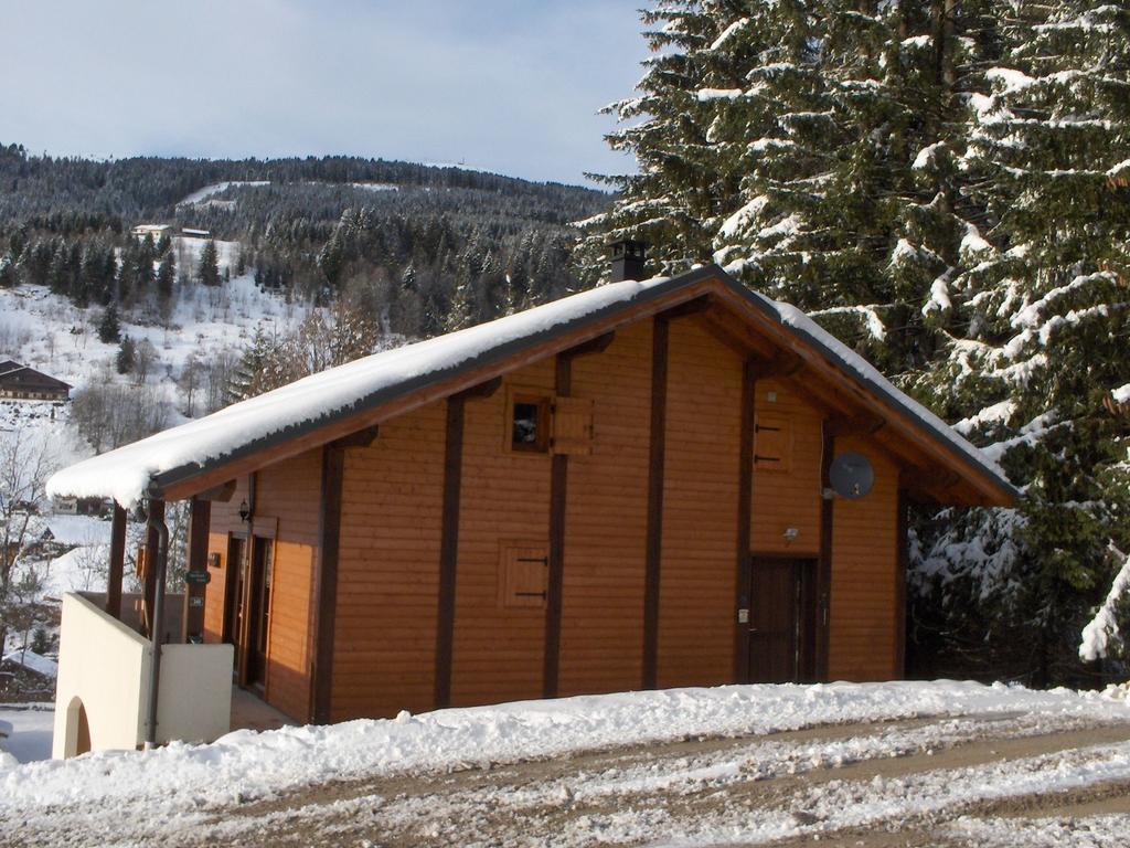 Magnificent Chalet On The Mountain Slopes Les Gets Esterno foto